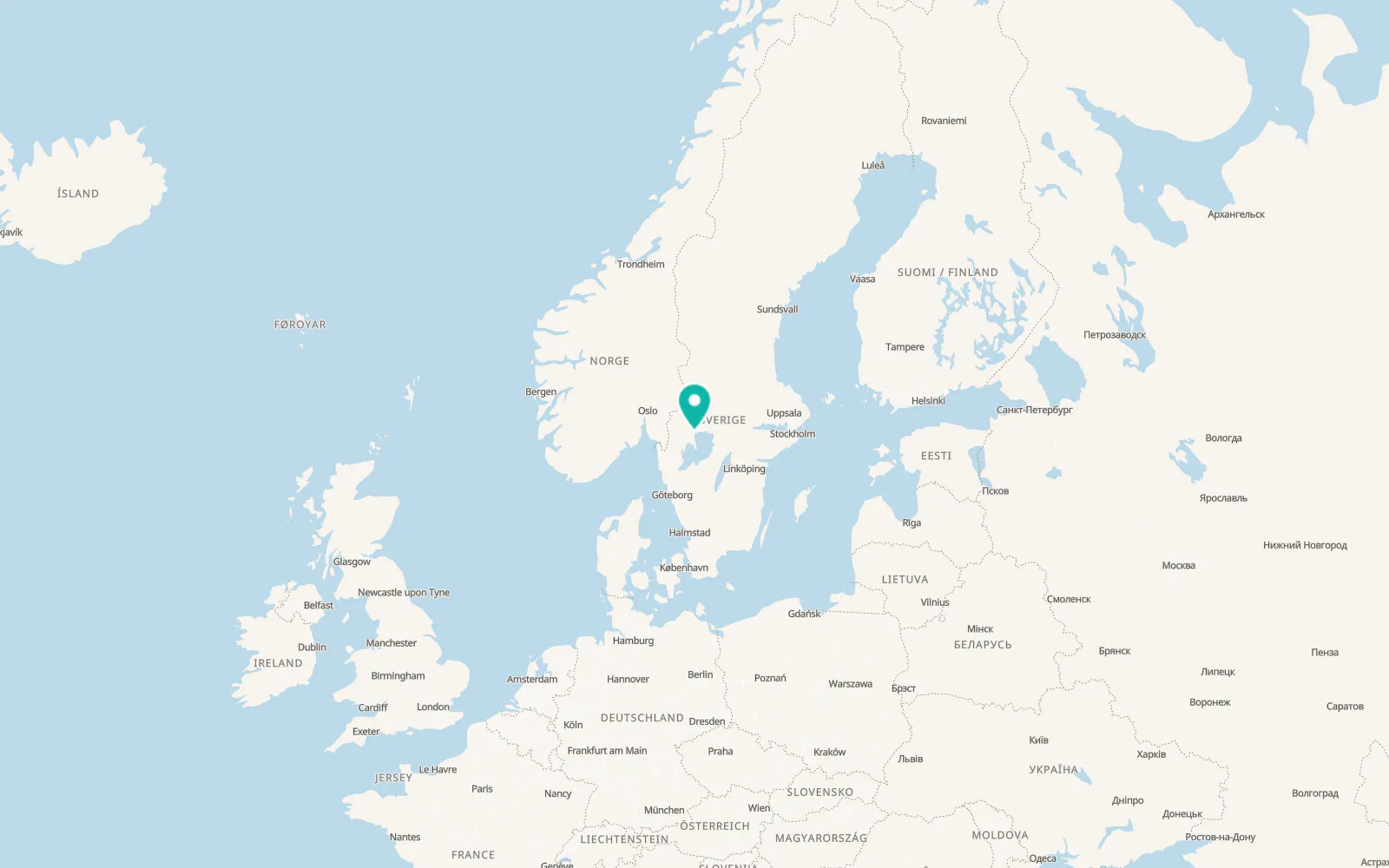 Map of Slottsbron