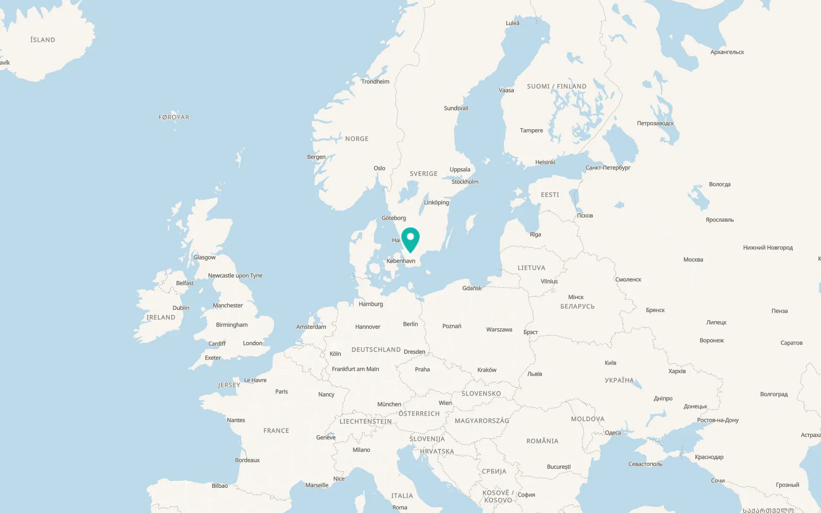 Map of Stehag