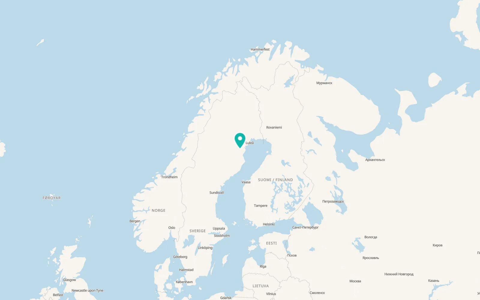 Map of Storvik