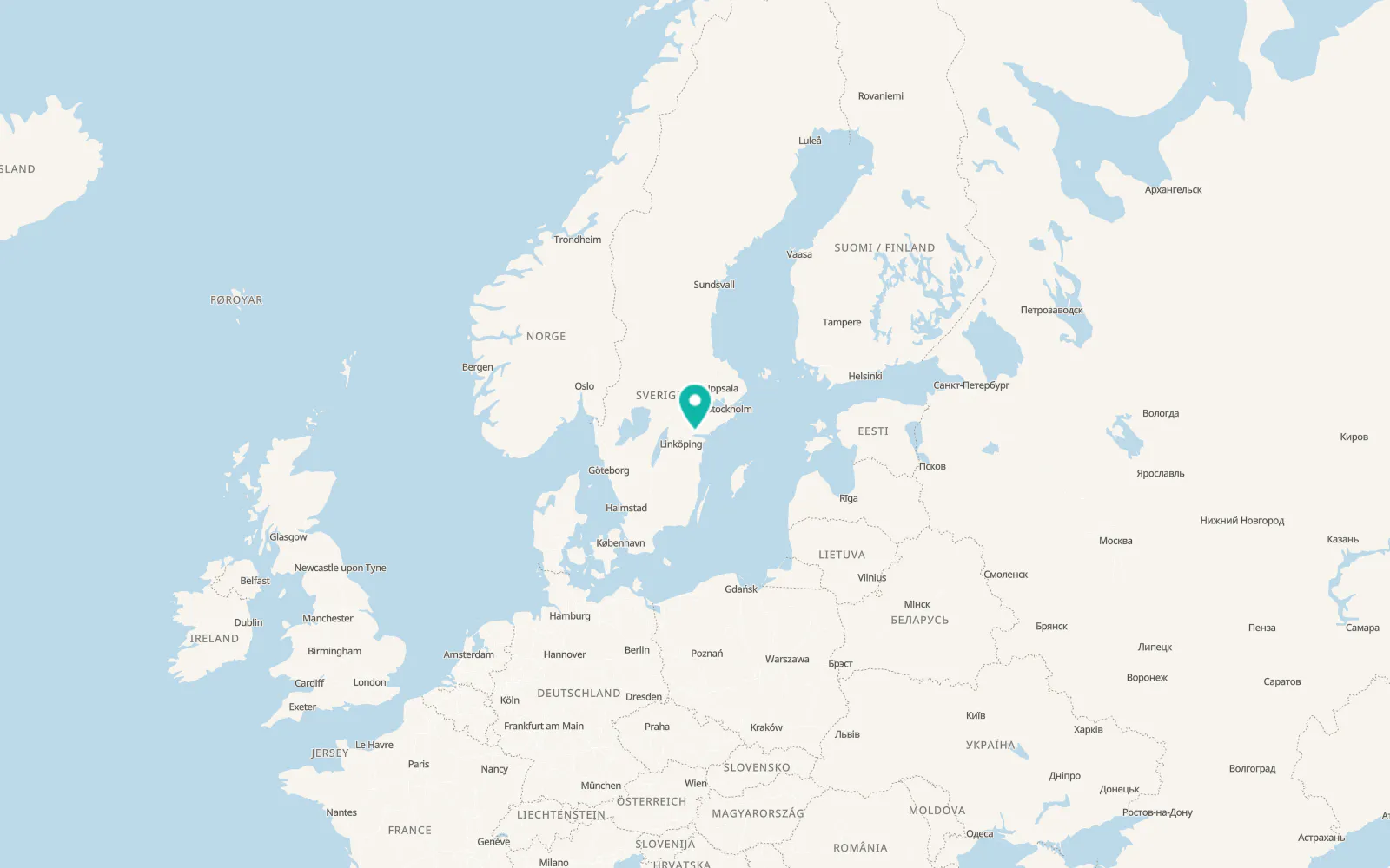Map of Strömsfors