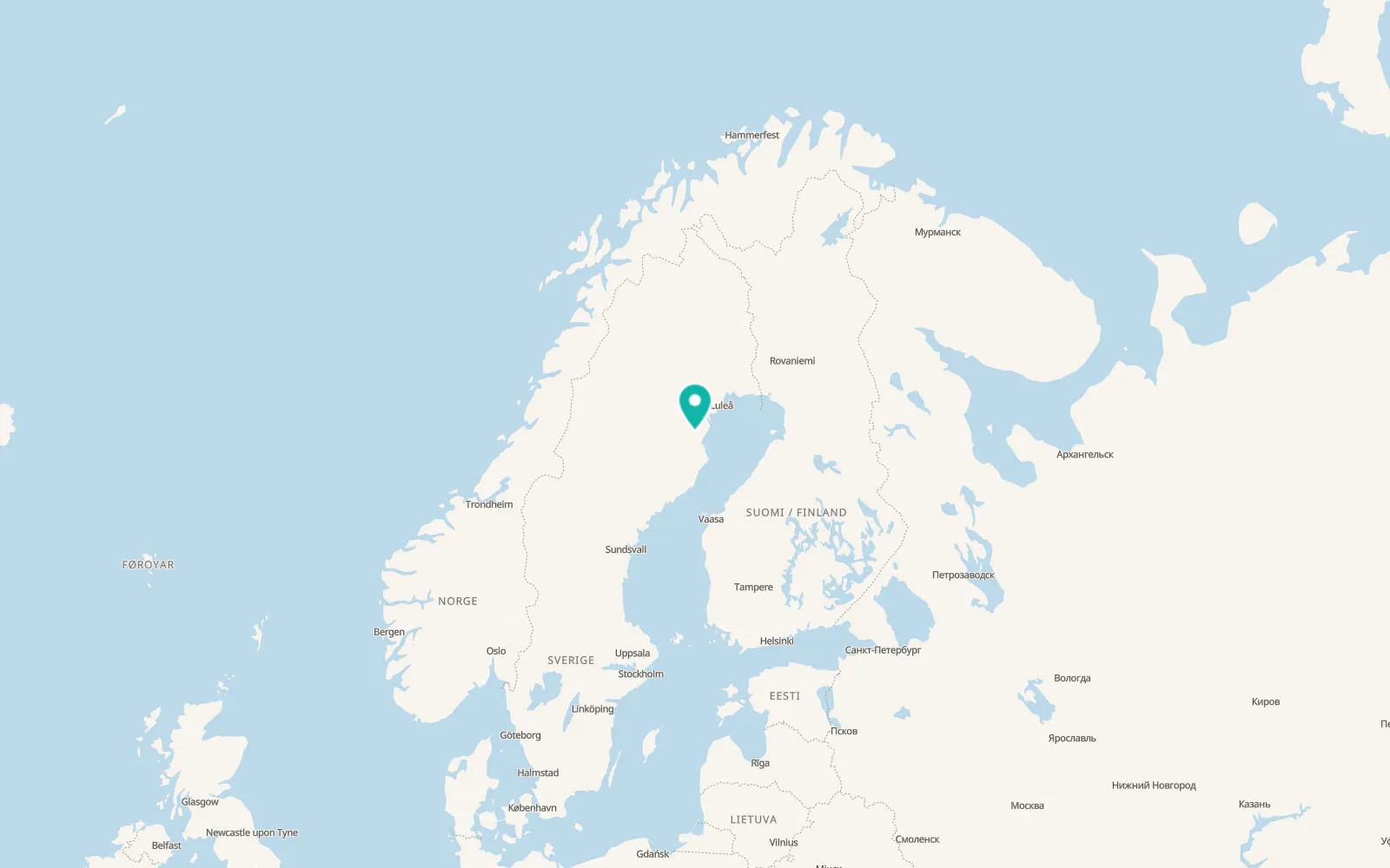 Map of Tällberg