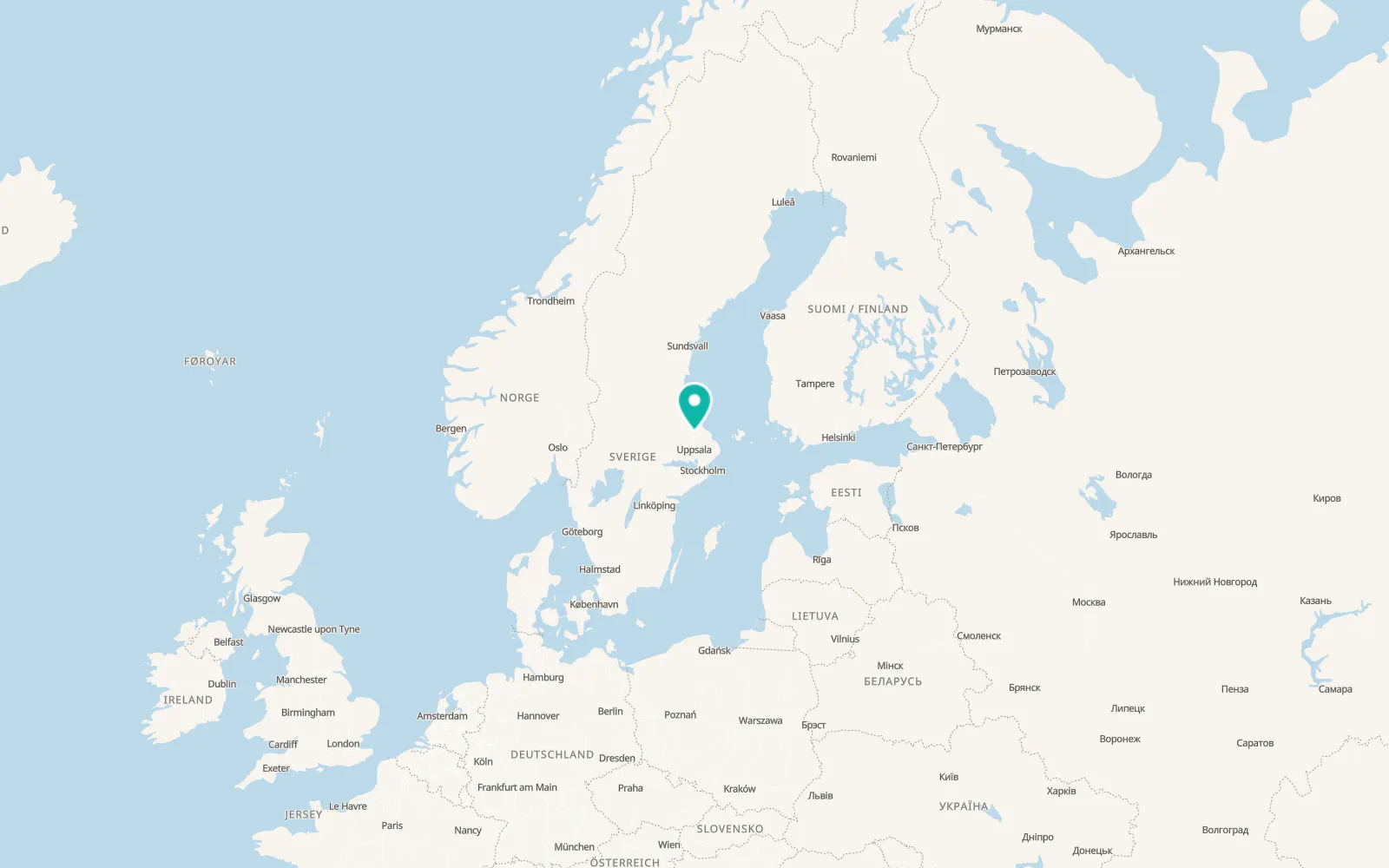 Map of Tobo