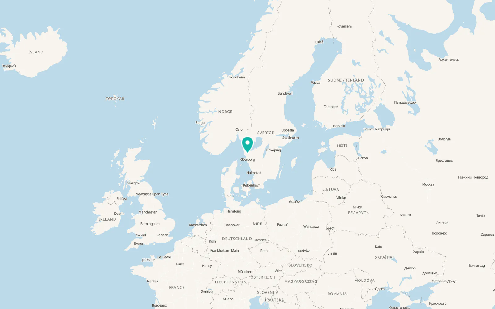 Map of Ucklum