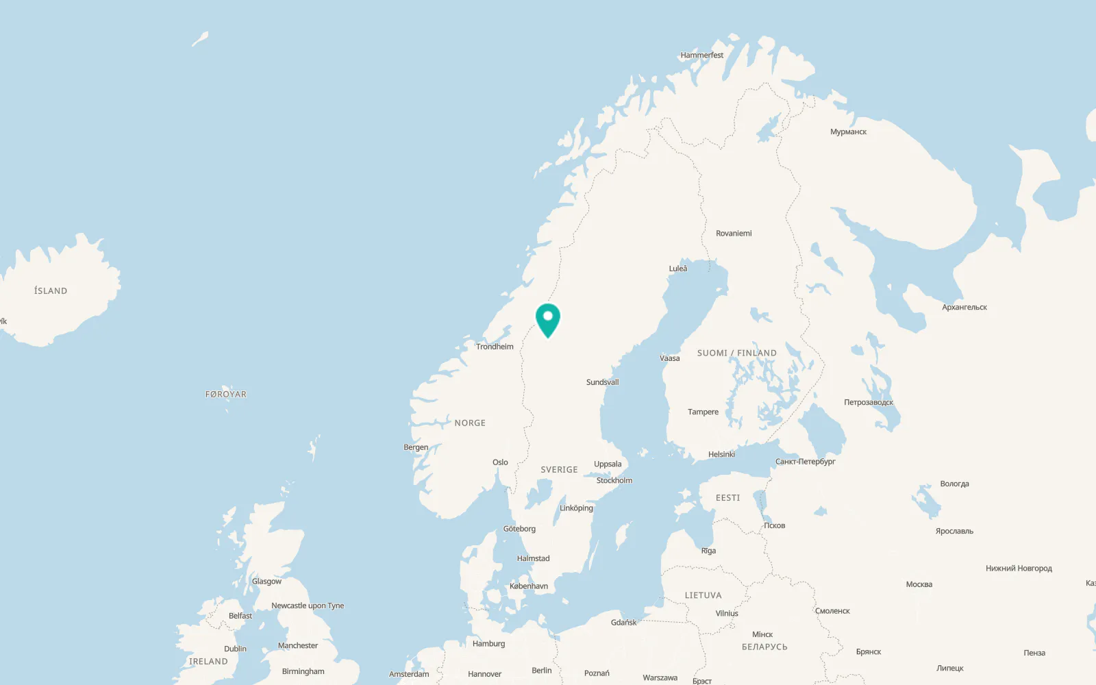 Map of Valla