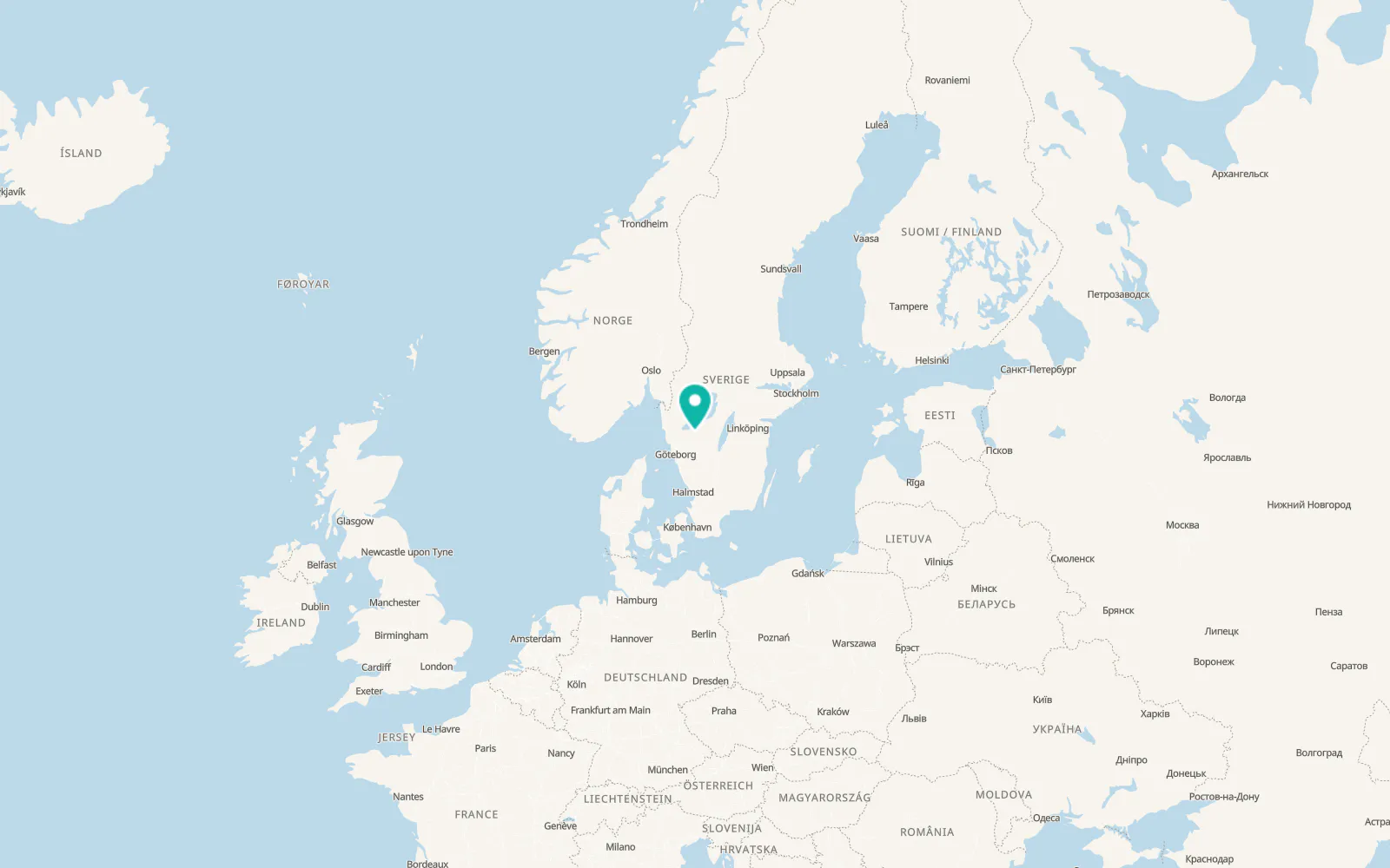 Map of Vara
