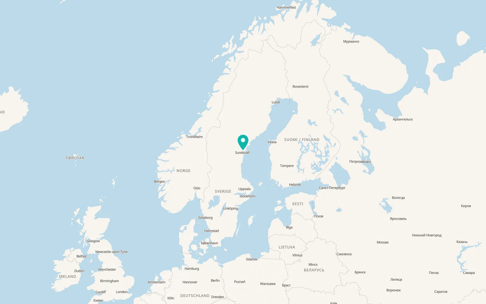 Map of Vi