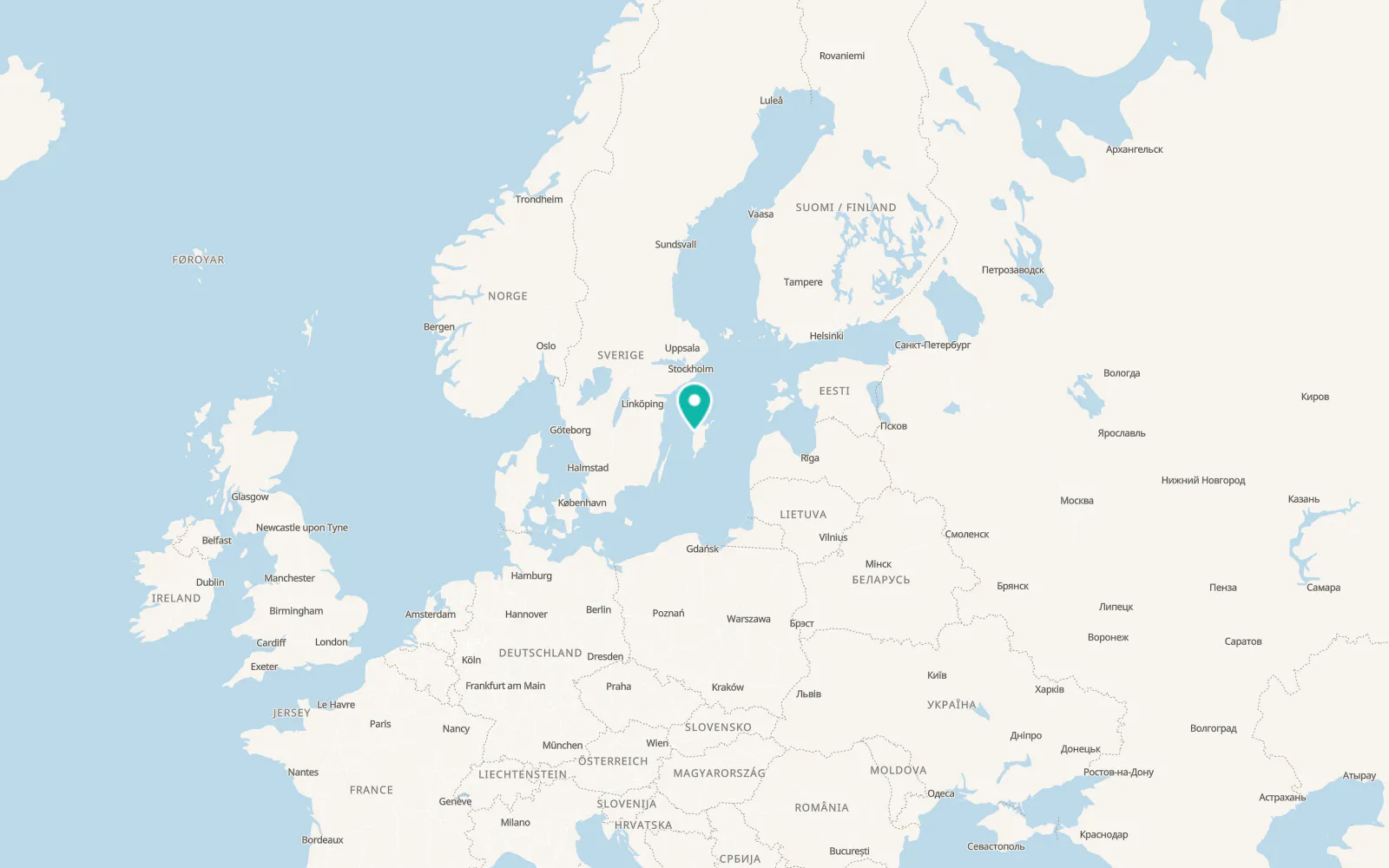 Map of Vibble