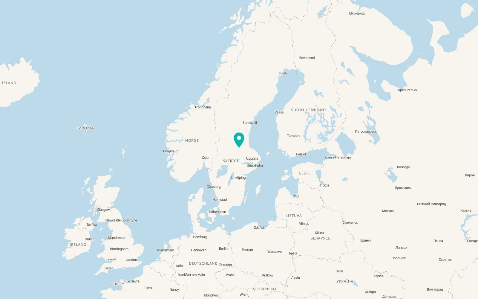 Map of Vika