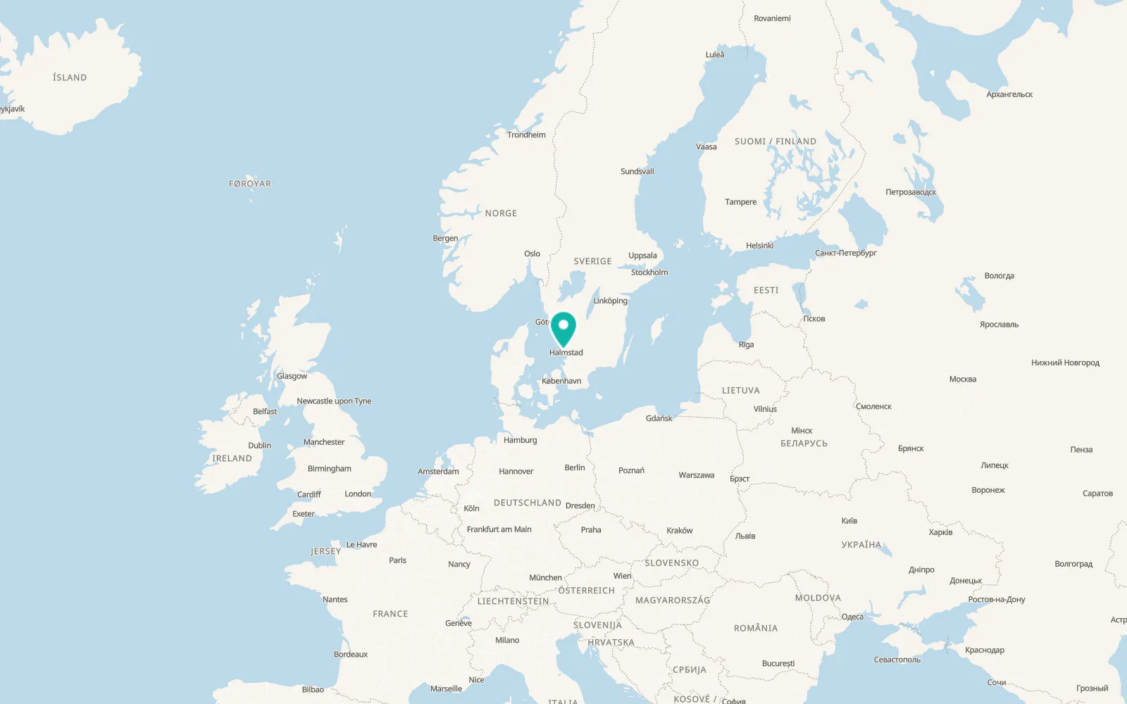 Map of Villshärad