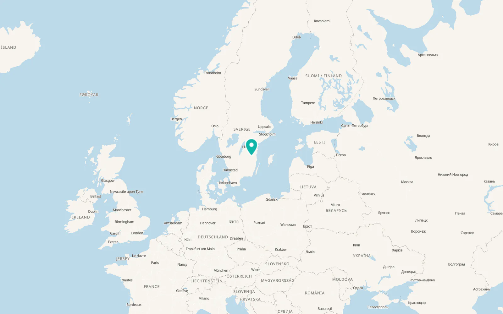 Map of Vimmerby