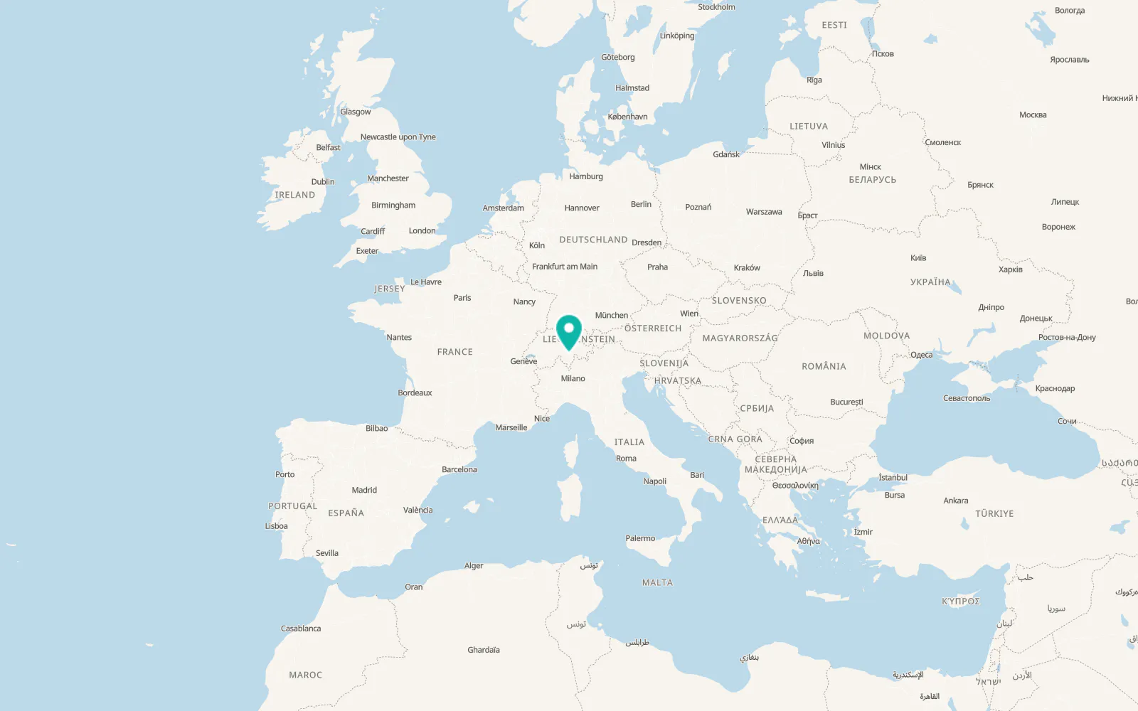 Map of Acquarossa
