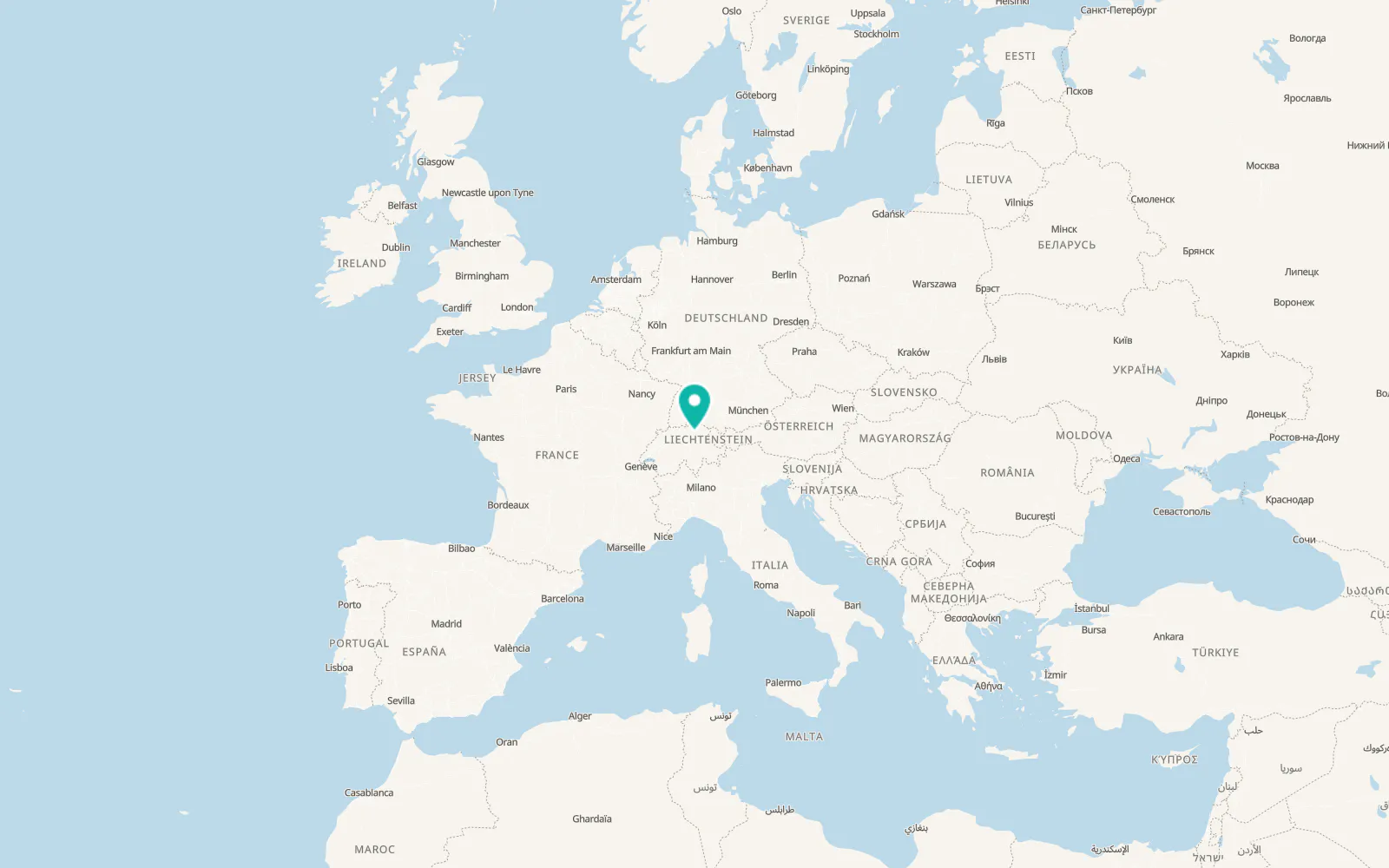 Map of Bäretswil