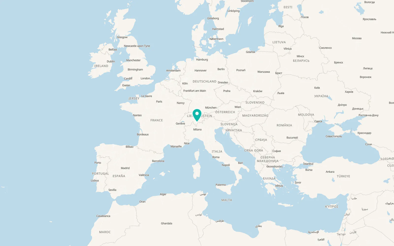 Map of Buseno