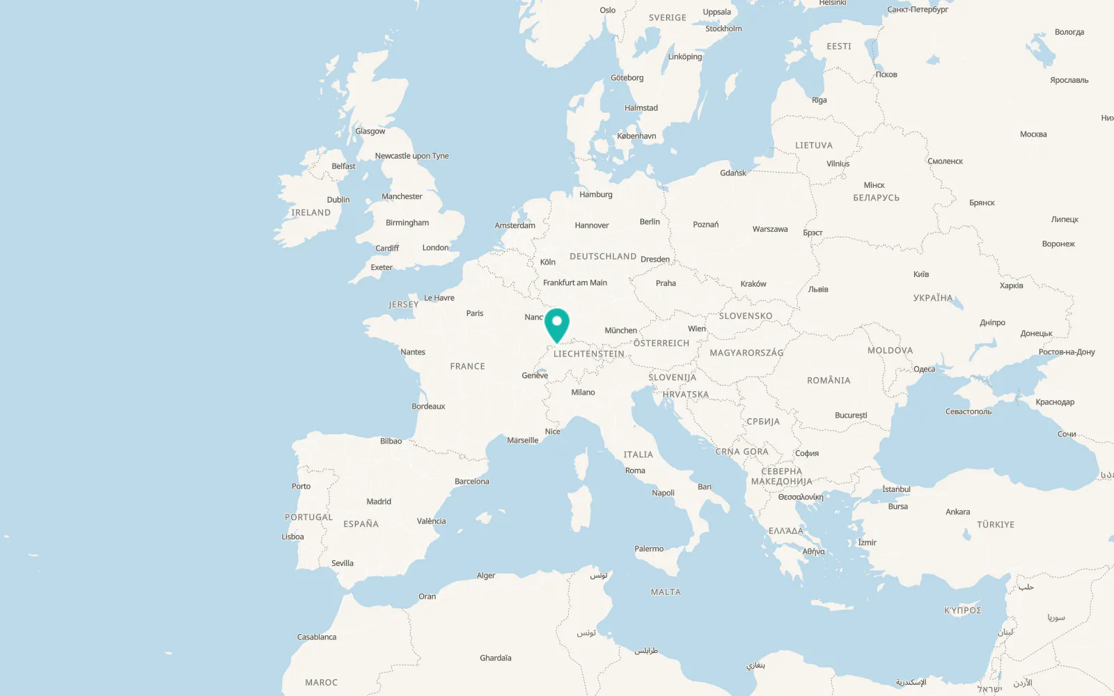 Map of Büsserach