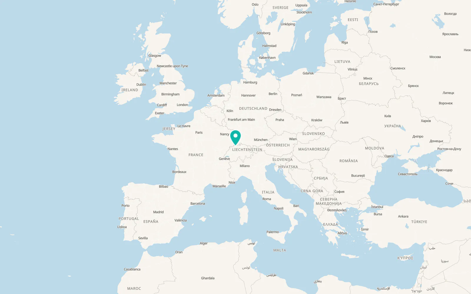 Map of Diegten