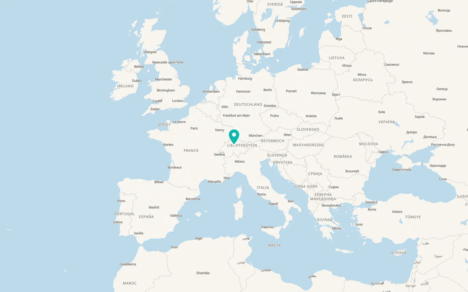 Map of Ebikon