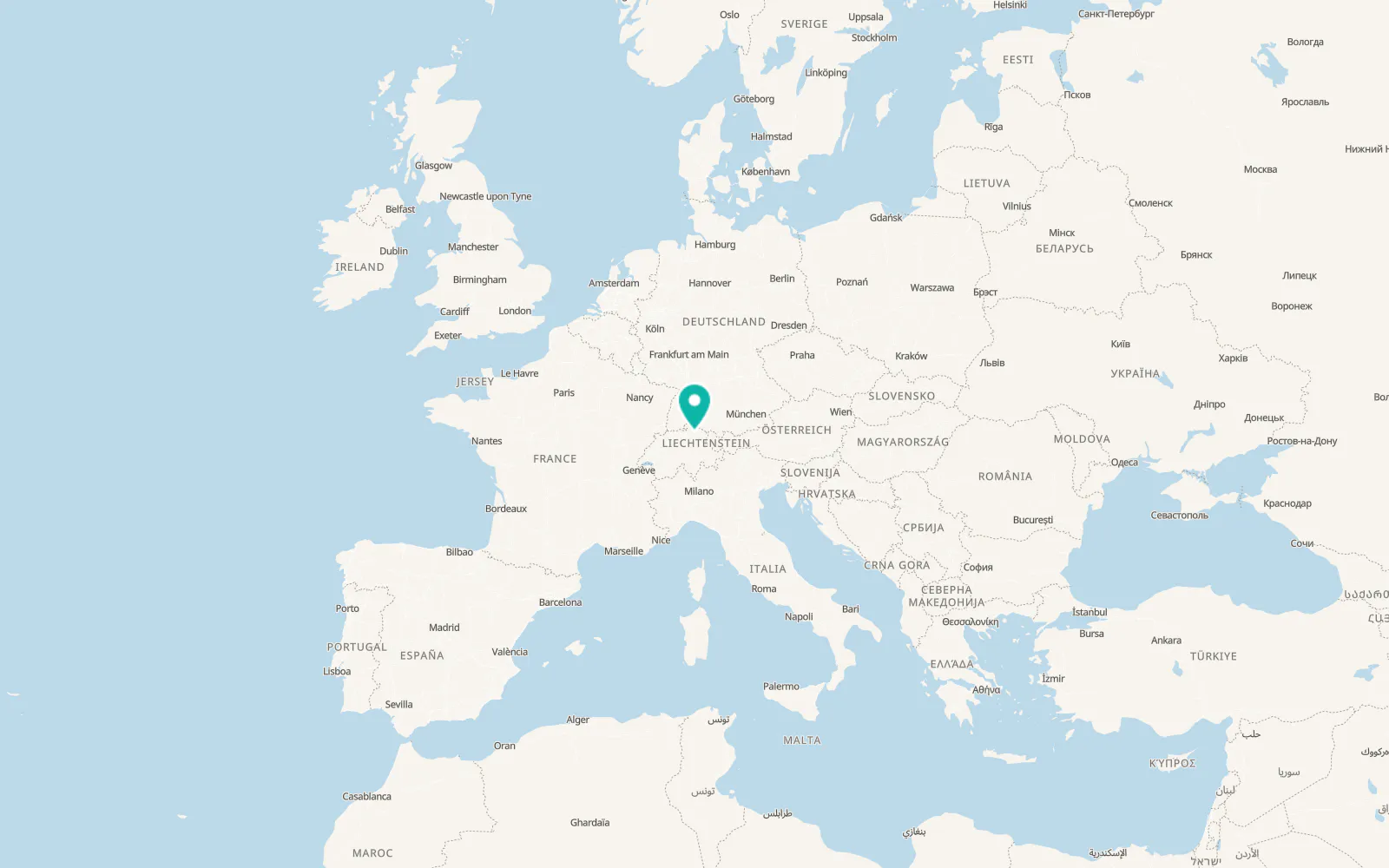 Map of Eschlikon
