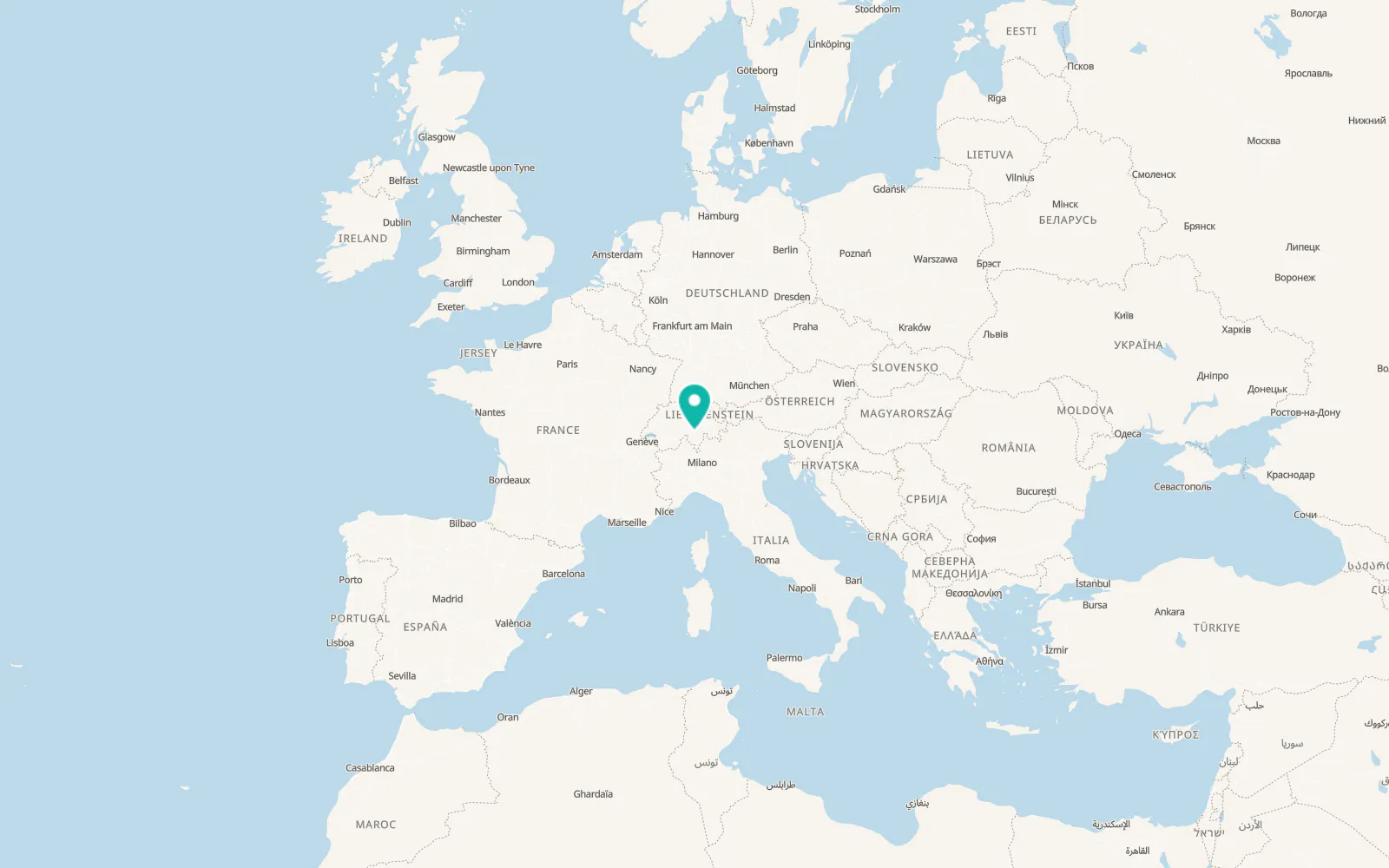 Map of Faido