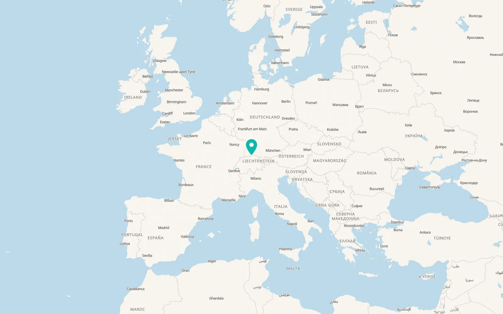 Map of Freienstein