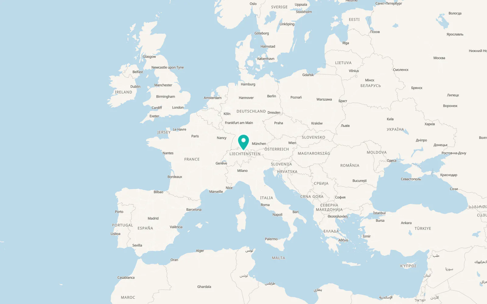 Map of Gonten