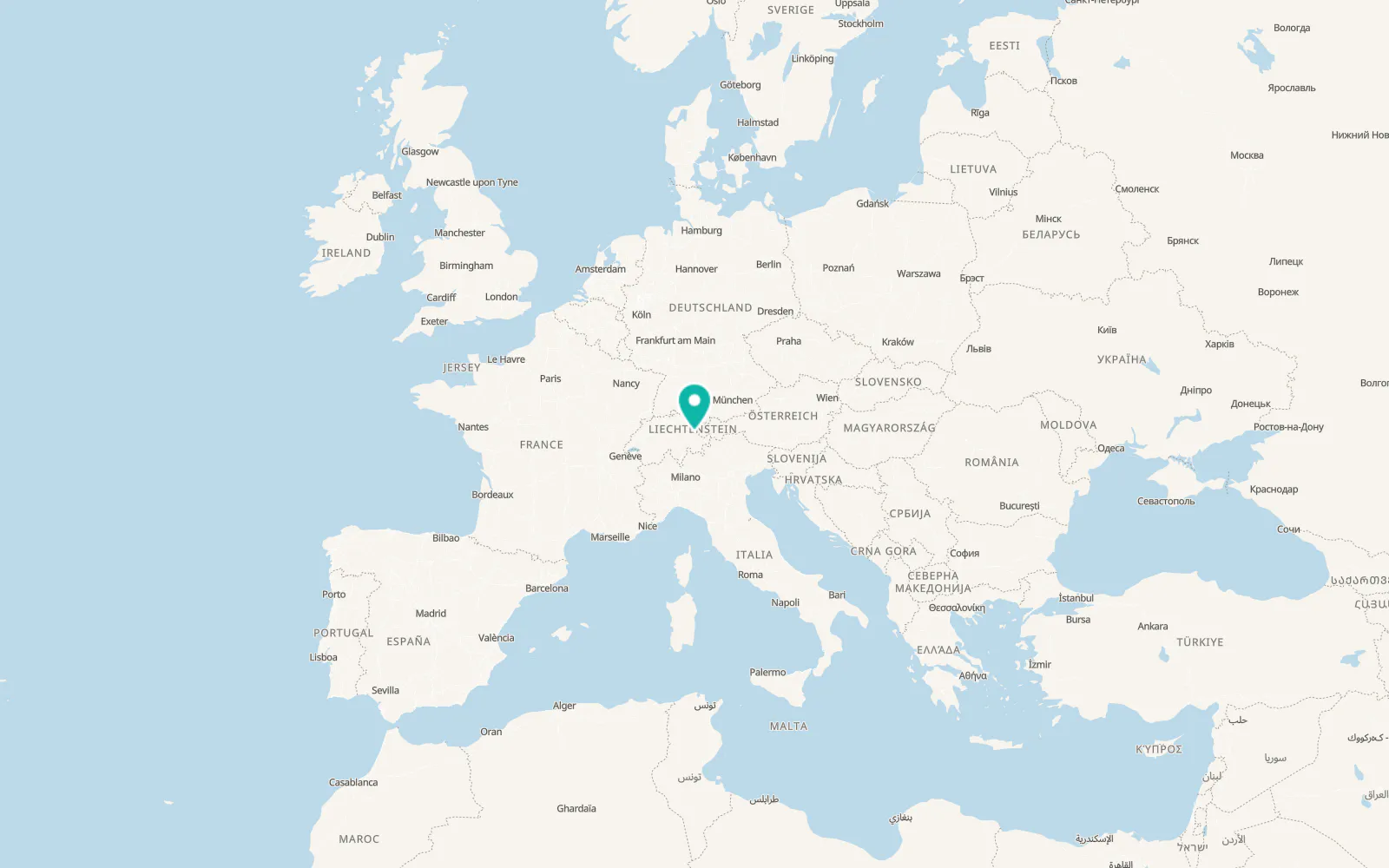 Map of Grüsch