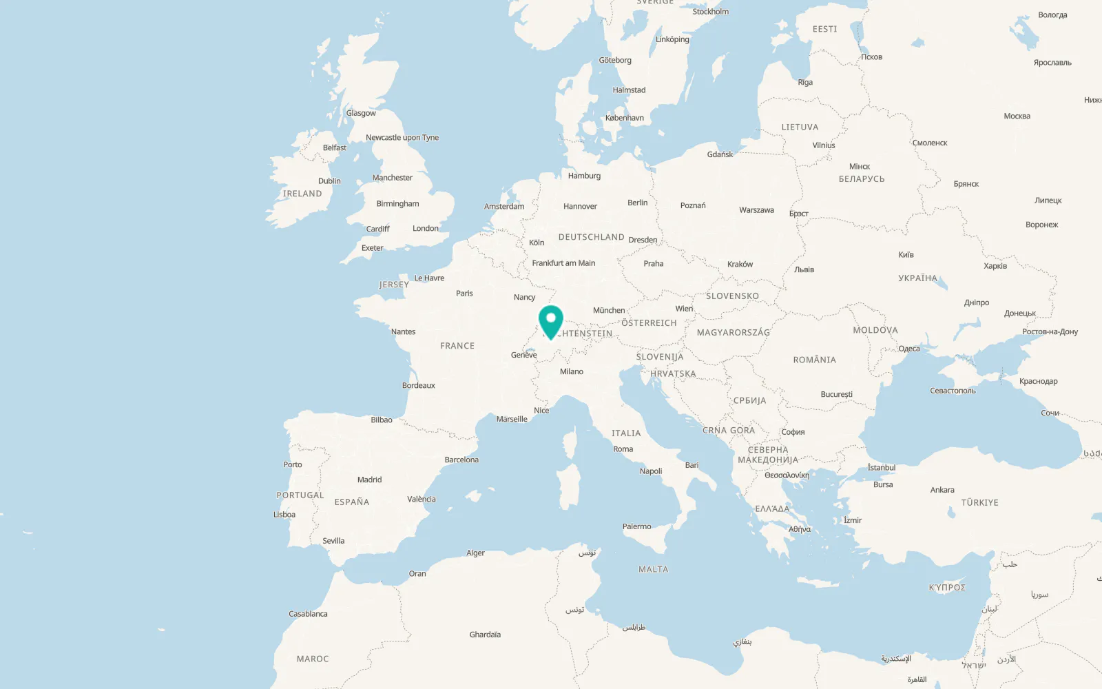 Map of Gsteig