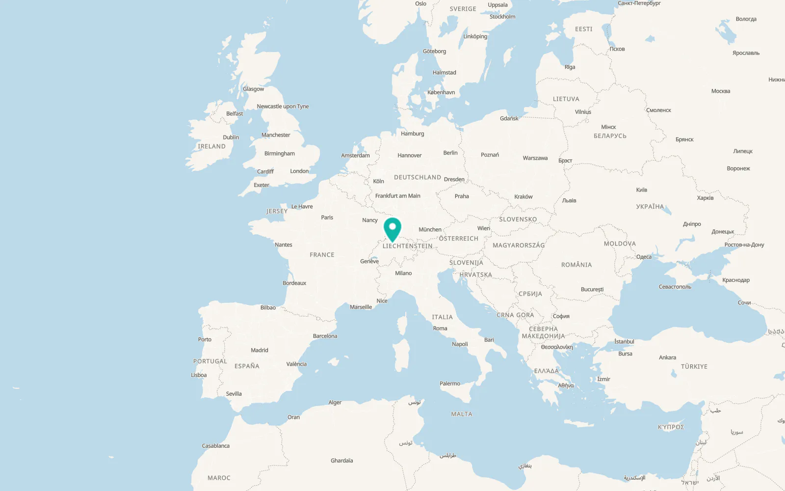 Map of Neudorf