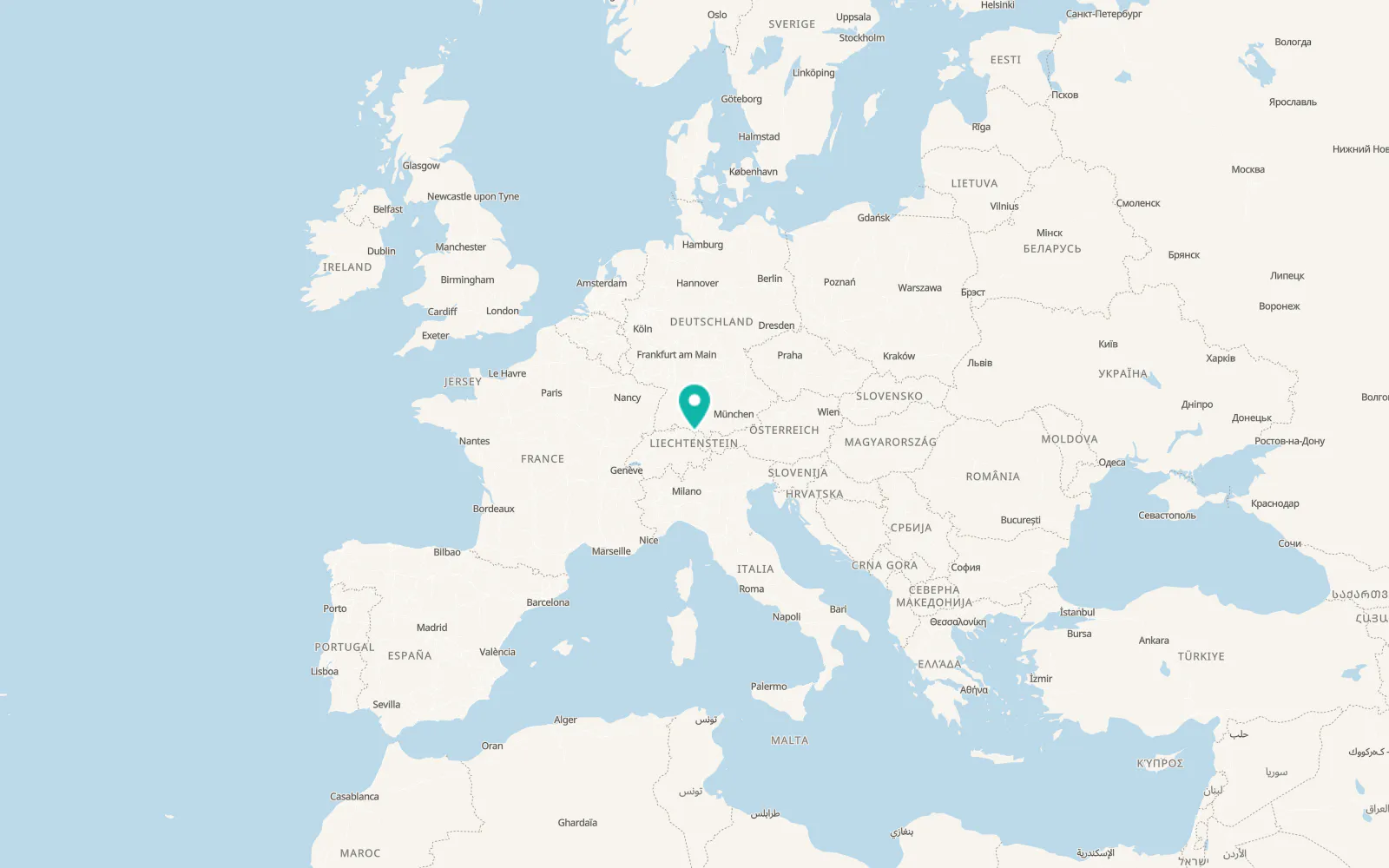 Map of Rheineck