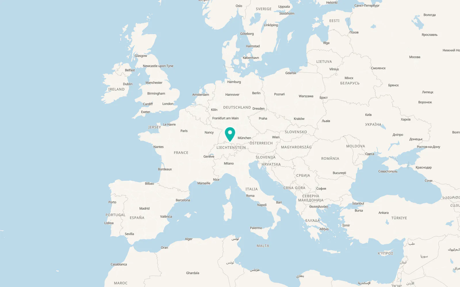 Map of Romanshorn