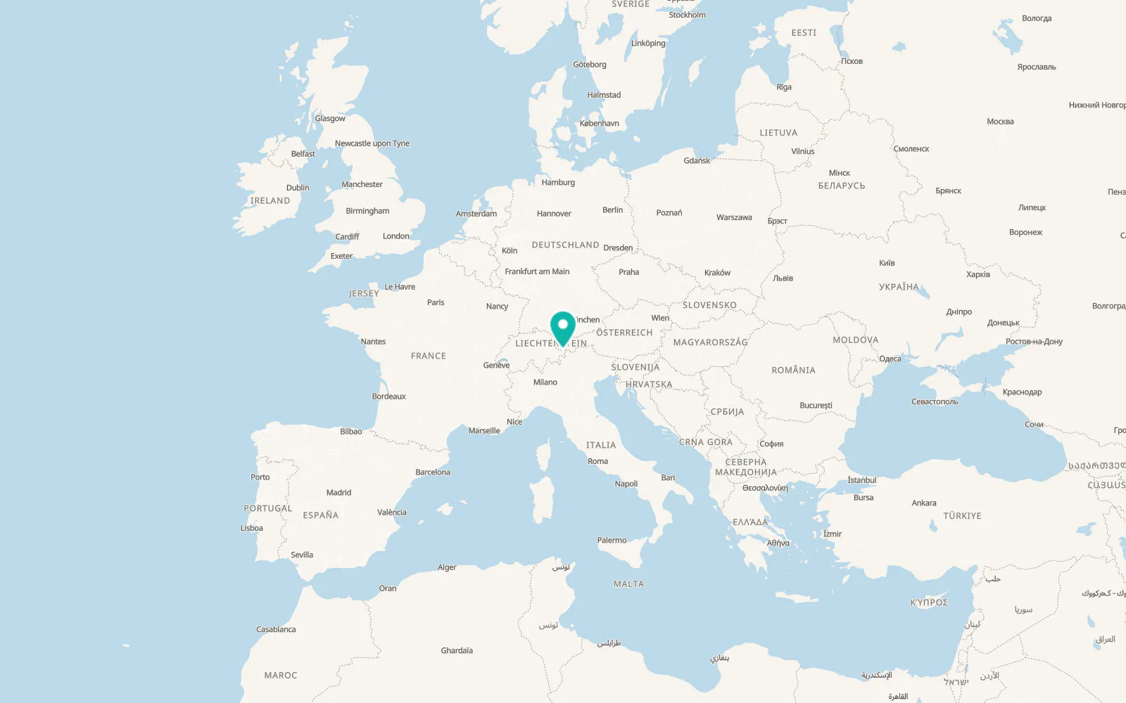 Map of Scuol