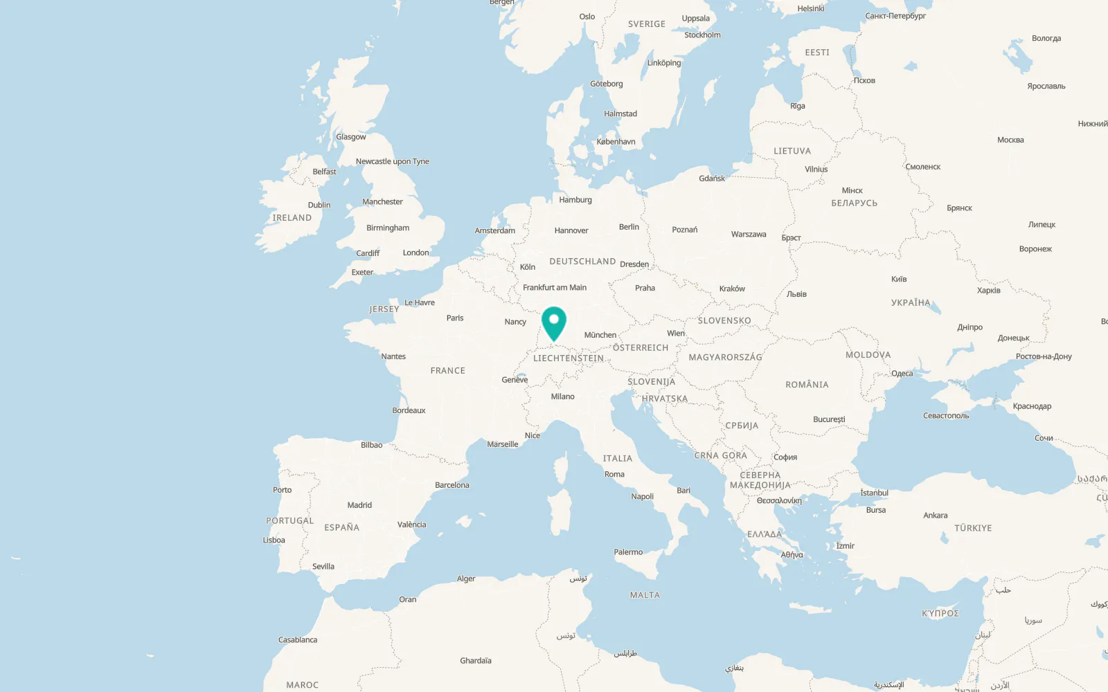 Map of Uhwiesen