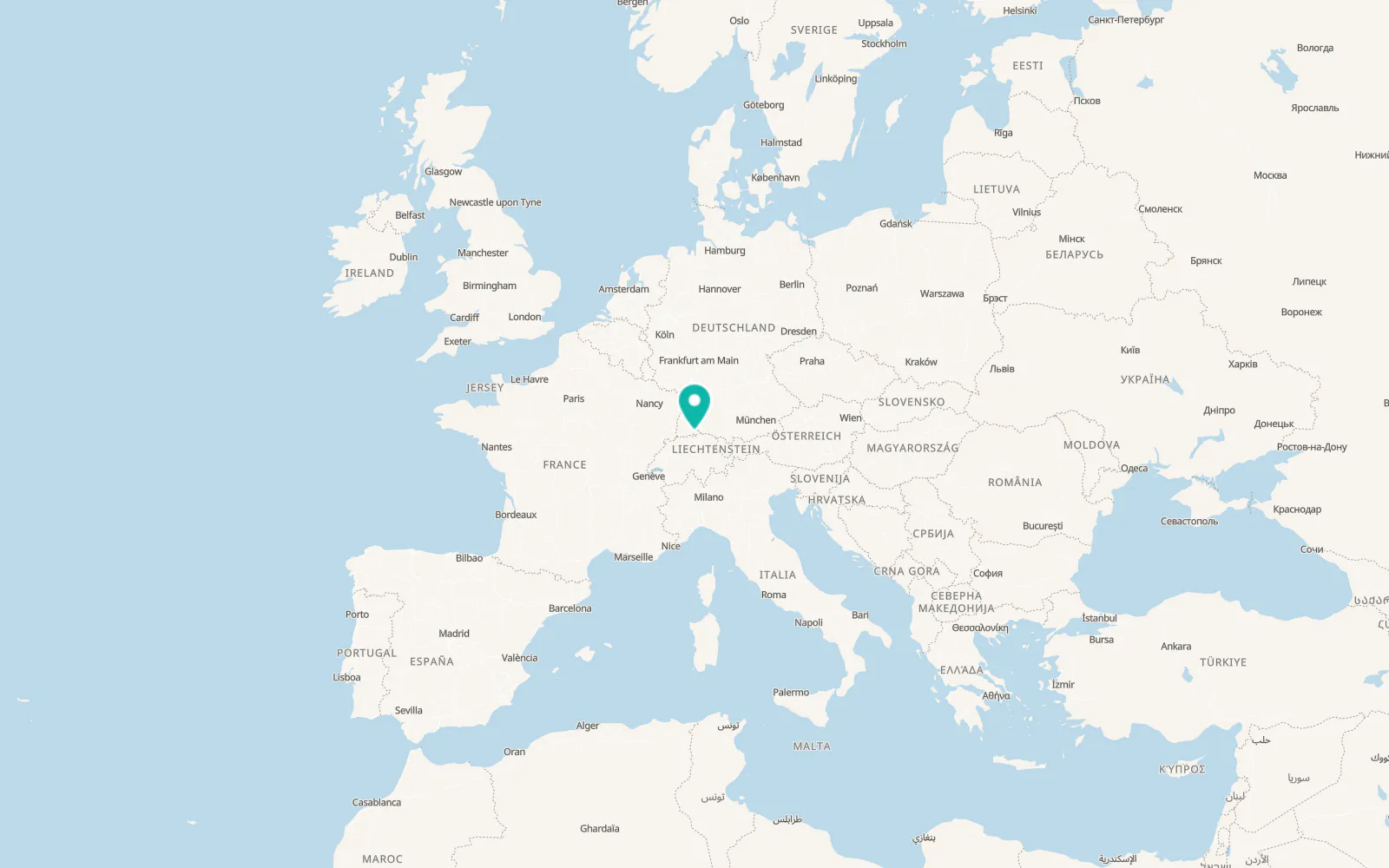 Map of Wilchingen
