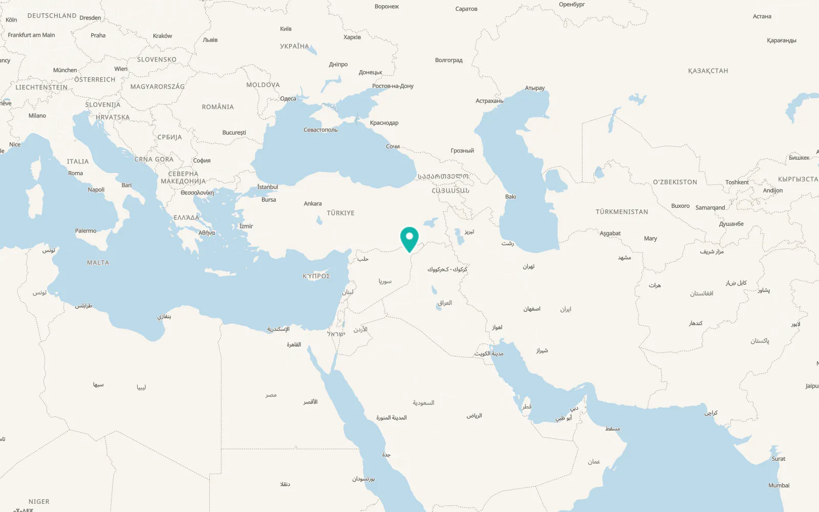 Map of Al Ḩawl