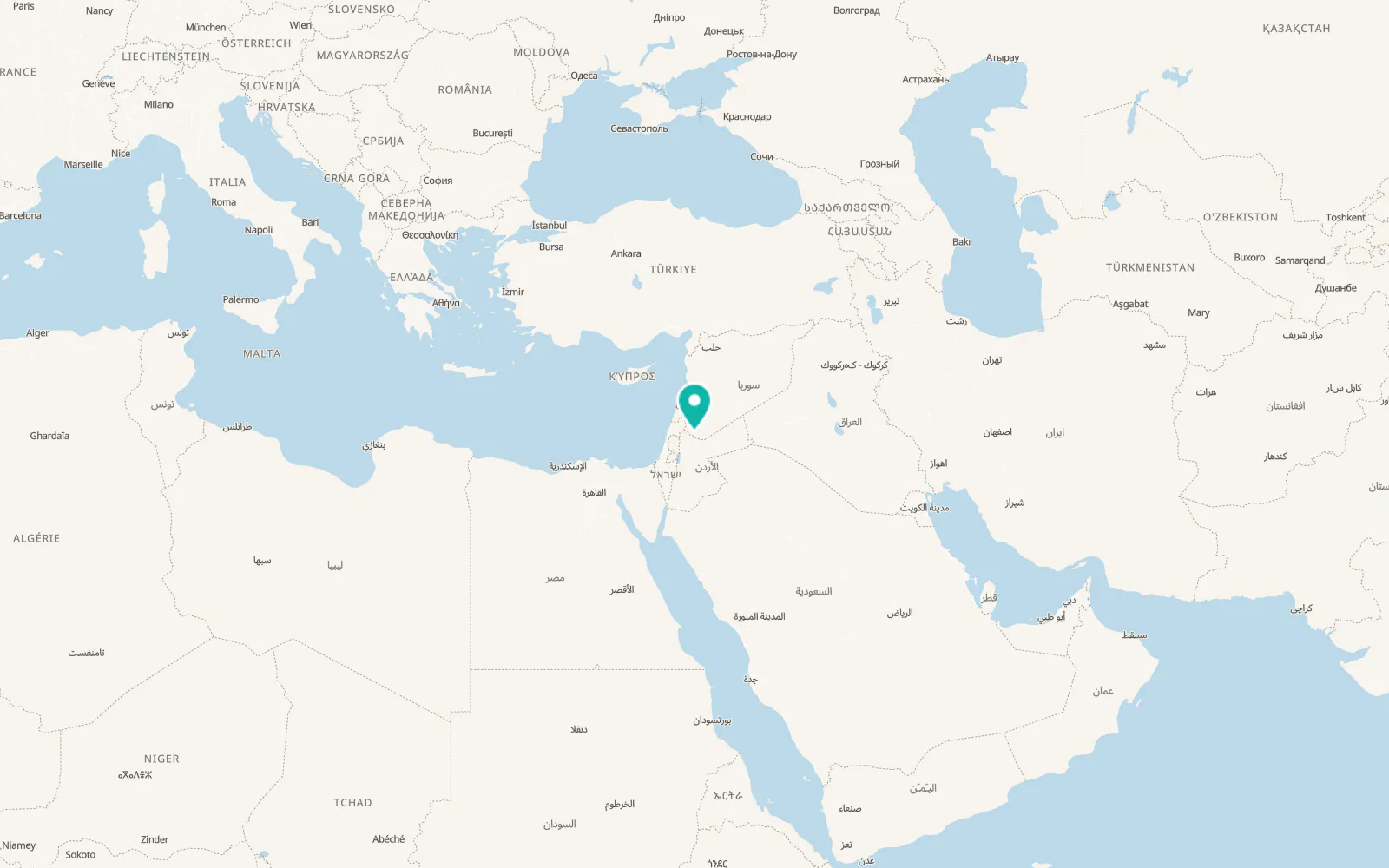 Map of Al Jīzah