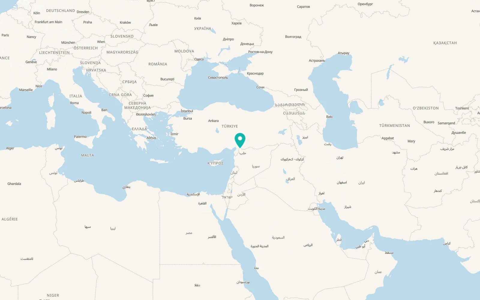 Map of Al Ma‘baţlī