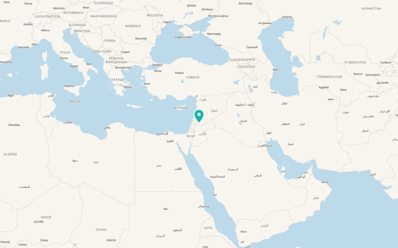 Map of Al Musayfirah