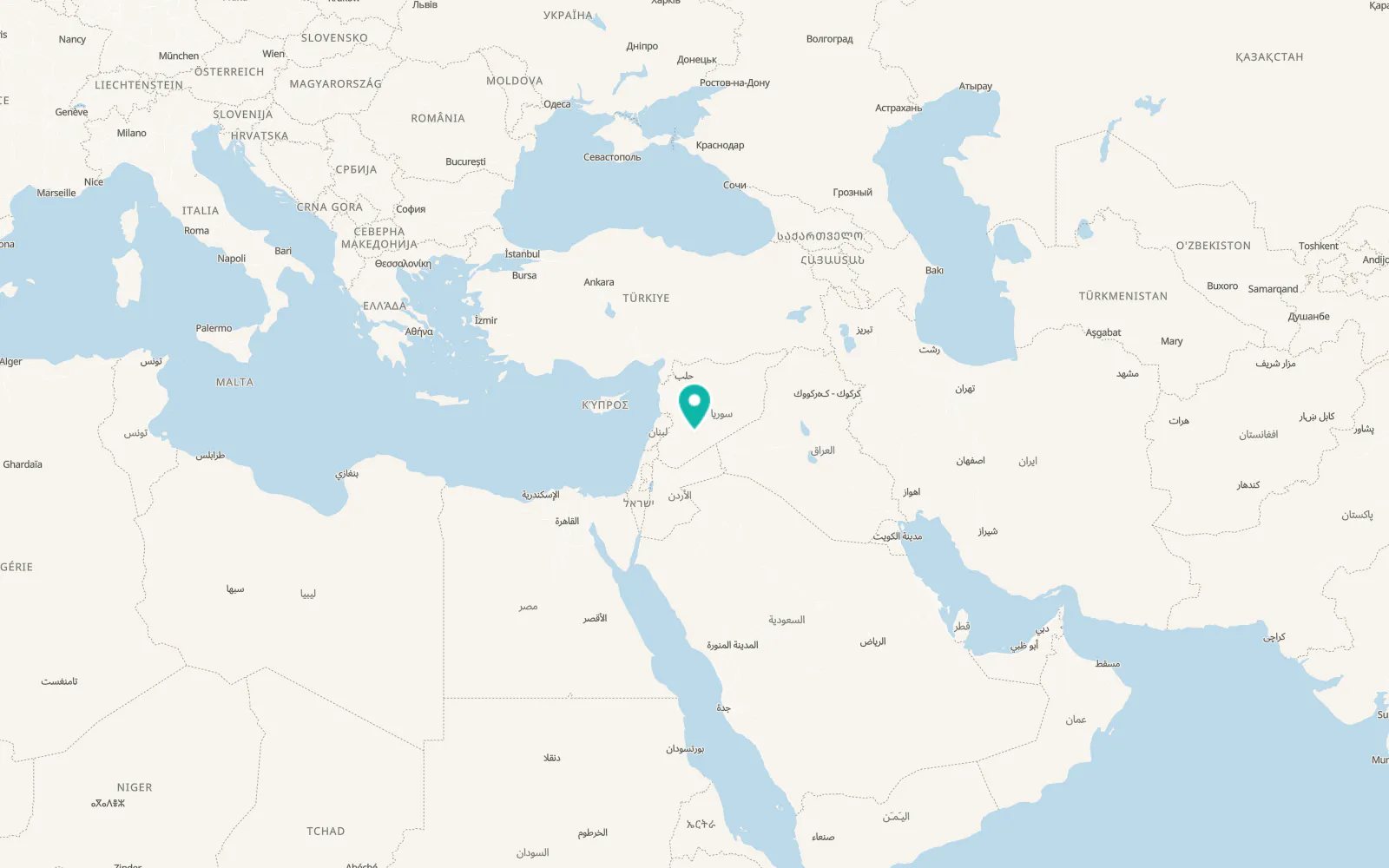Map of As Sab‘ Biyār