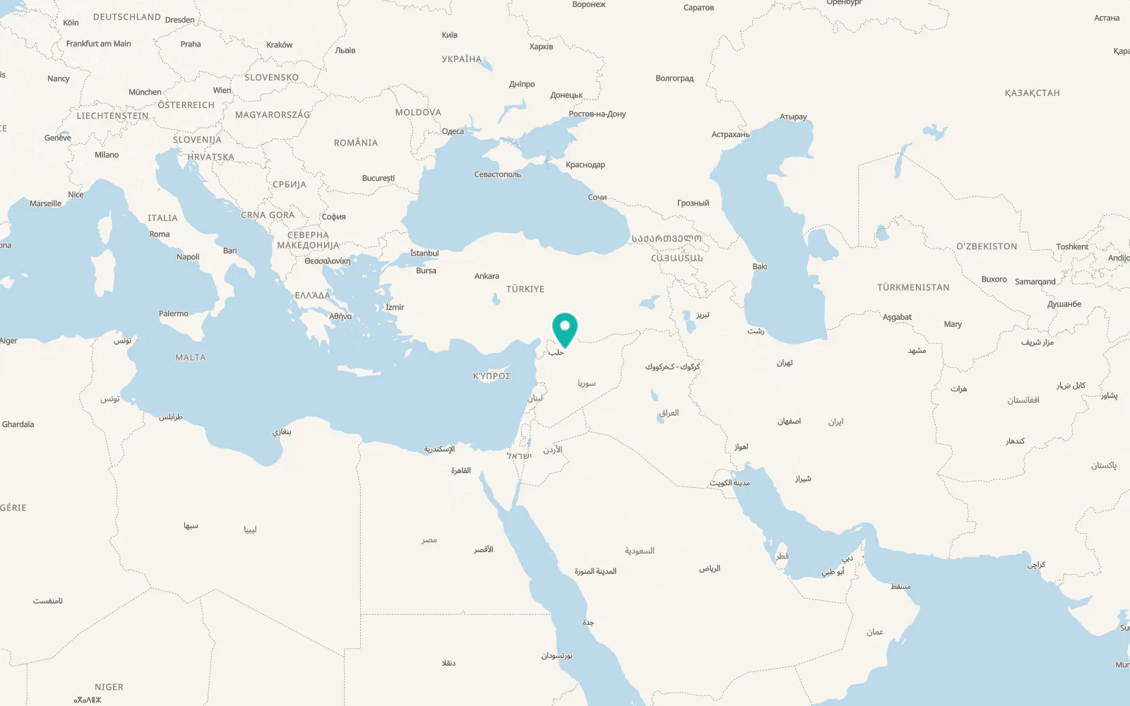Map of Dayr Ḩāfir