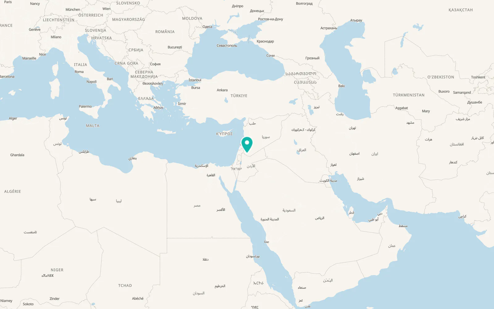 Map of Ghaşam