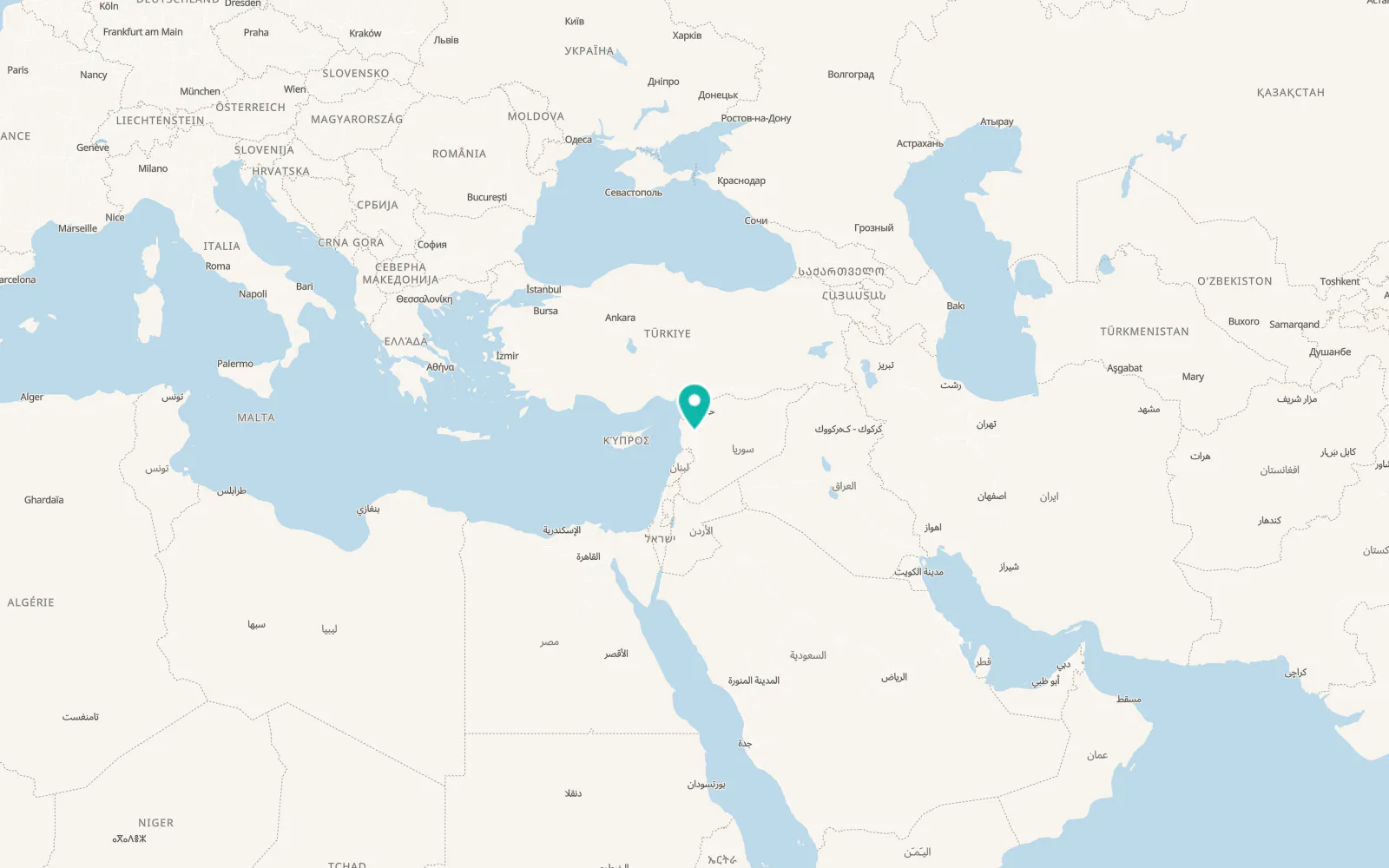 Map of Ḩalfāyā