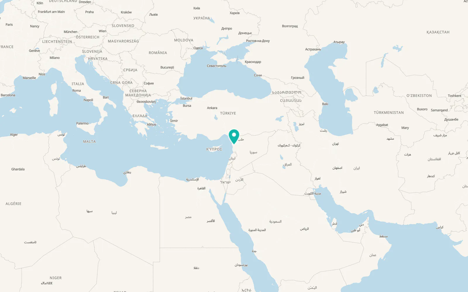 Map of Ḩarf al Musaytirah