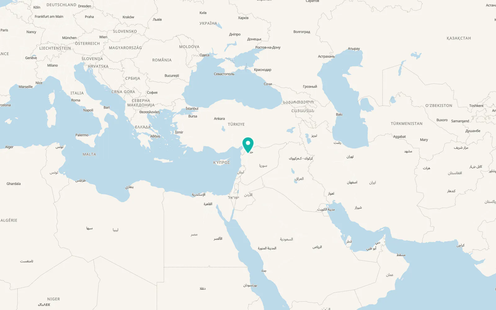 Map of Lislāmīn