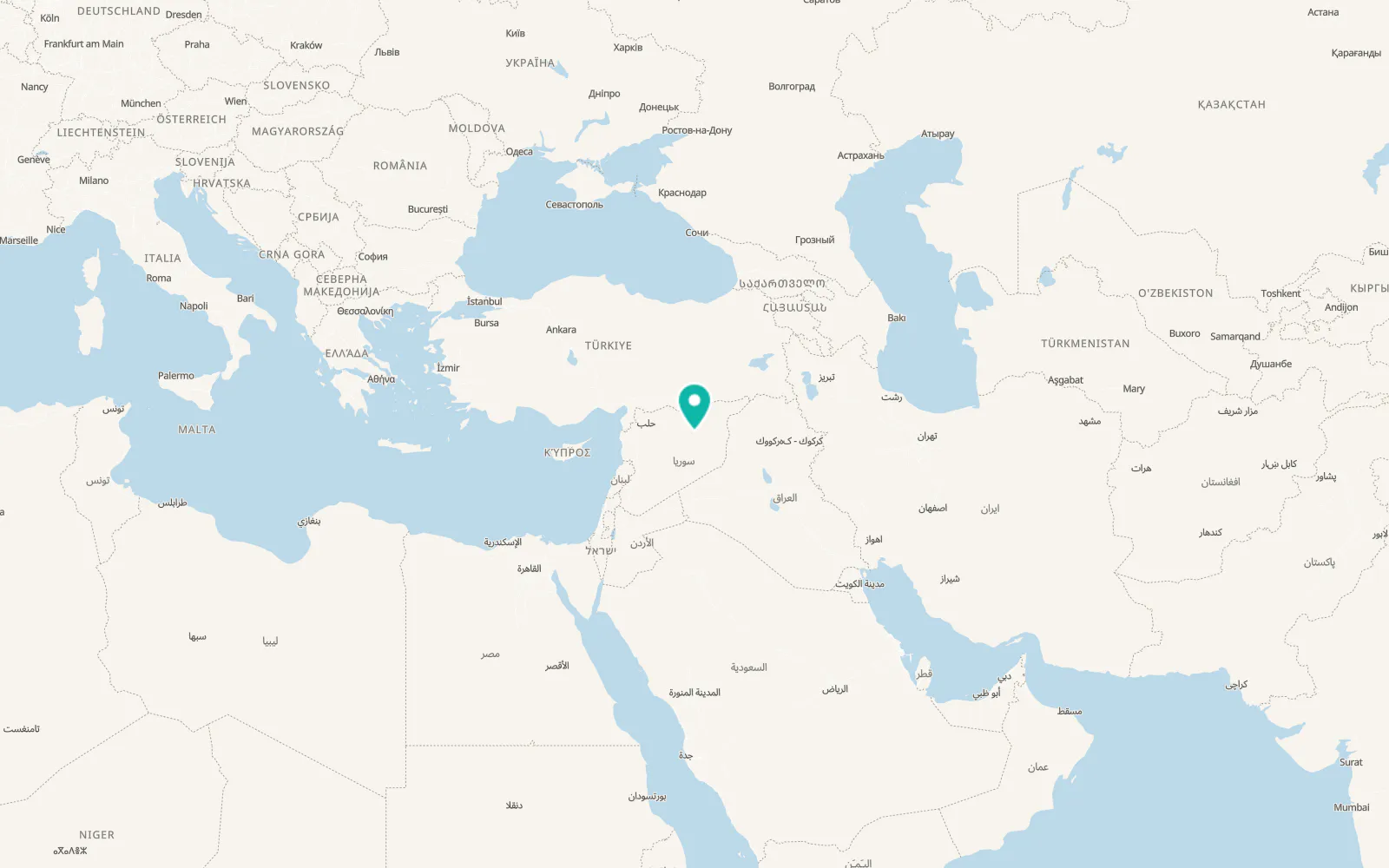 Map of Ma‘dān