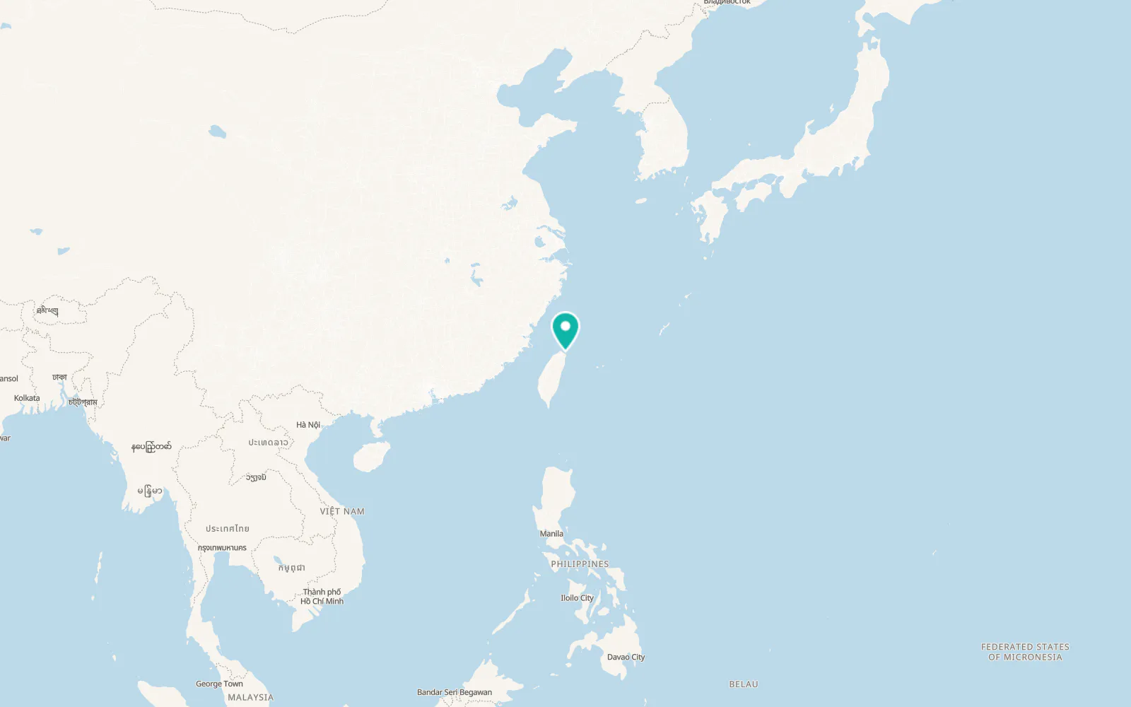 Map of Jiufen