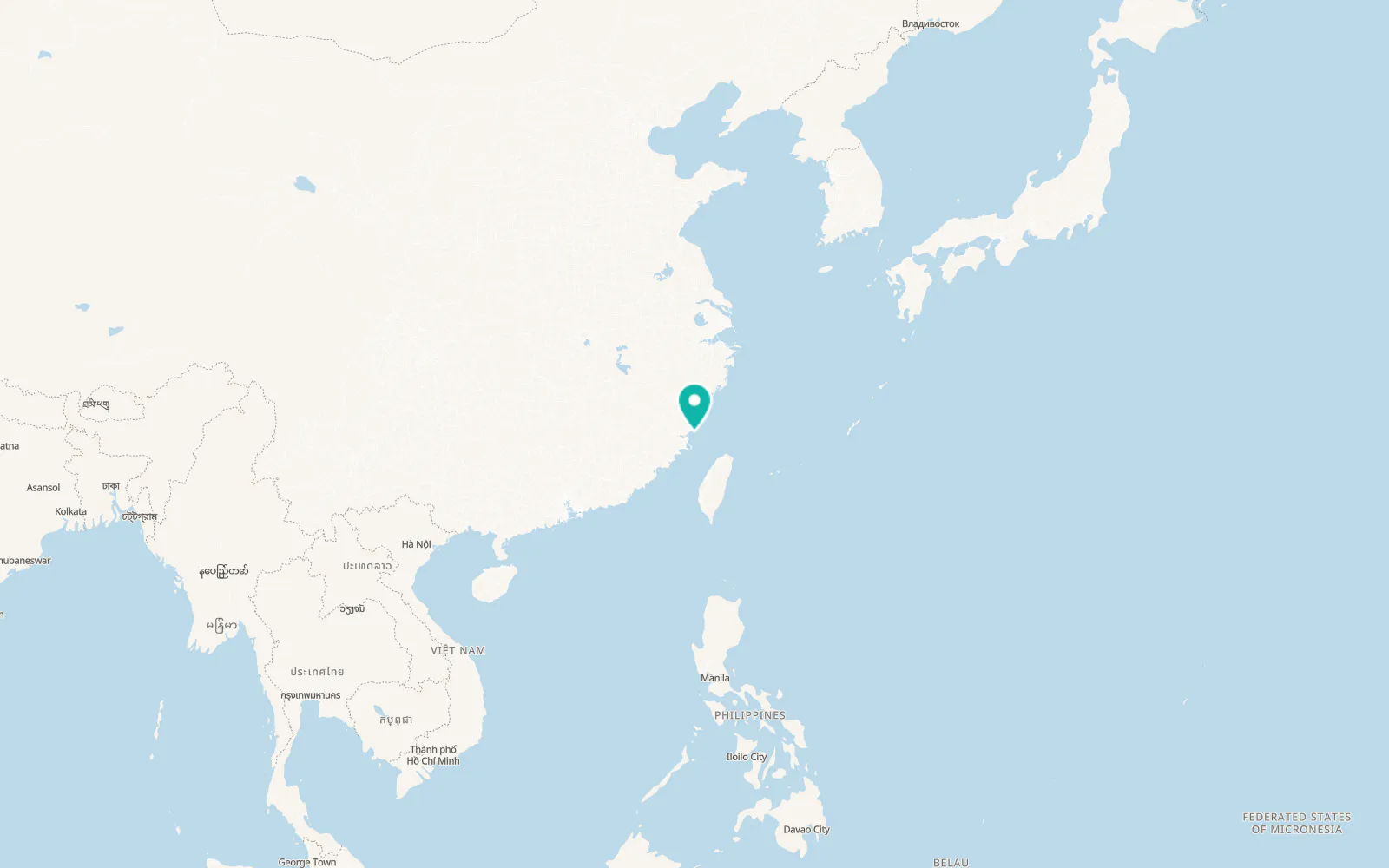 Map of Nangan