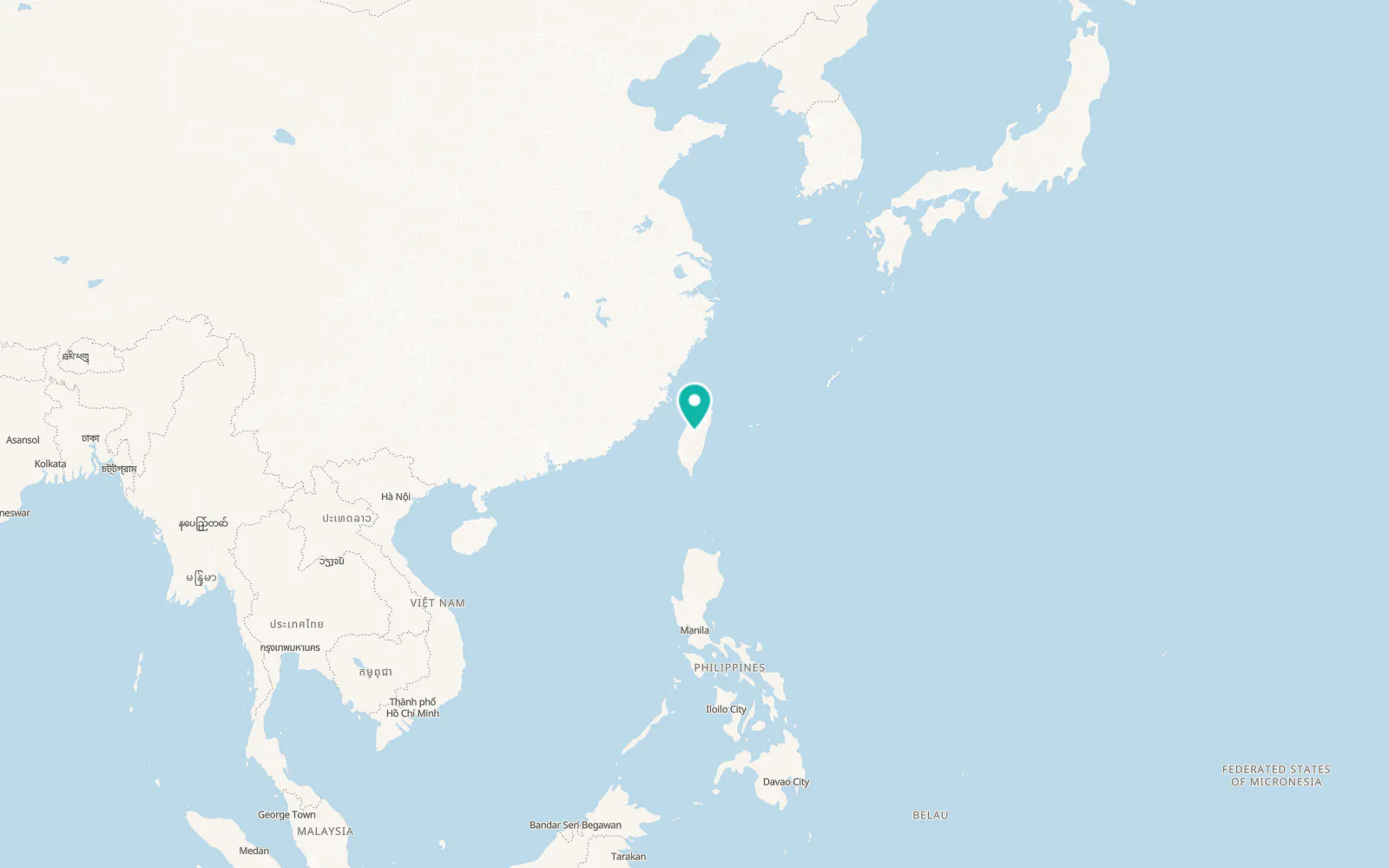 Map of Puli