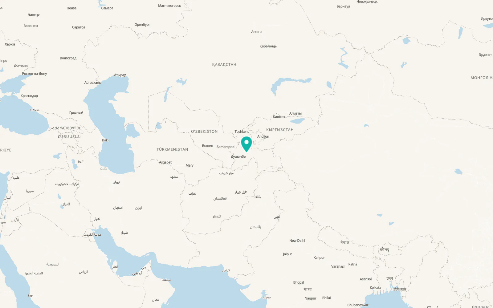 Map of Darband