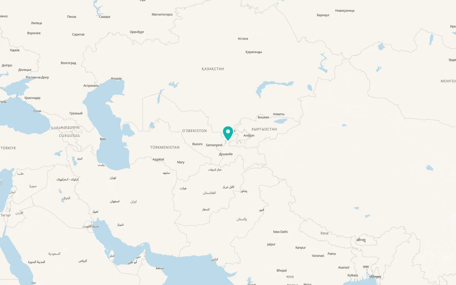 Map of Ghonchí