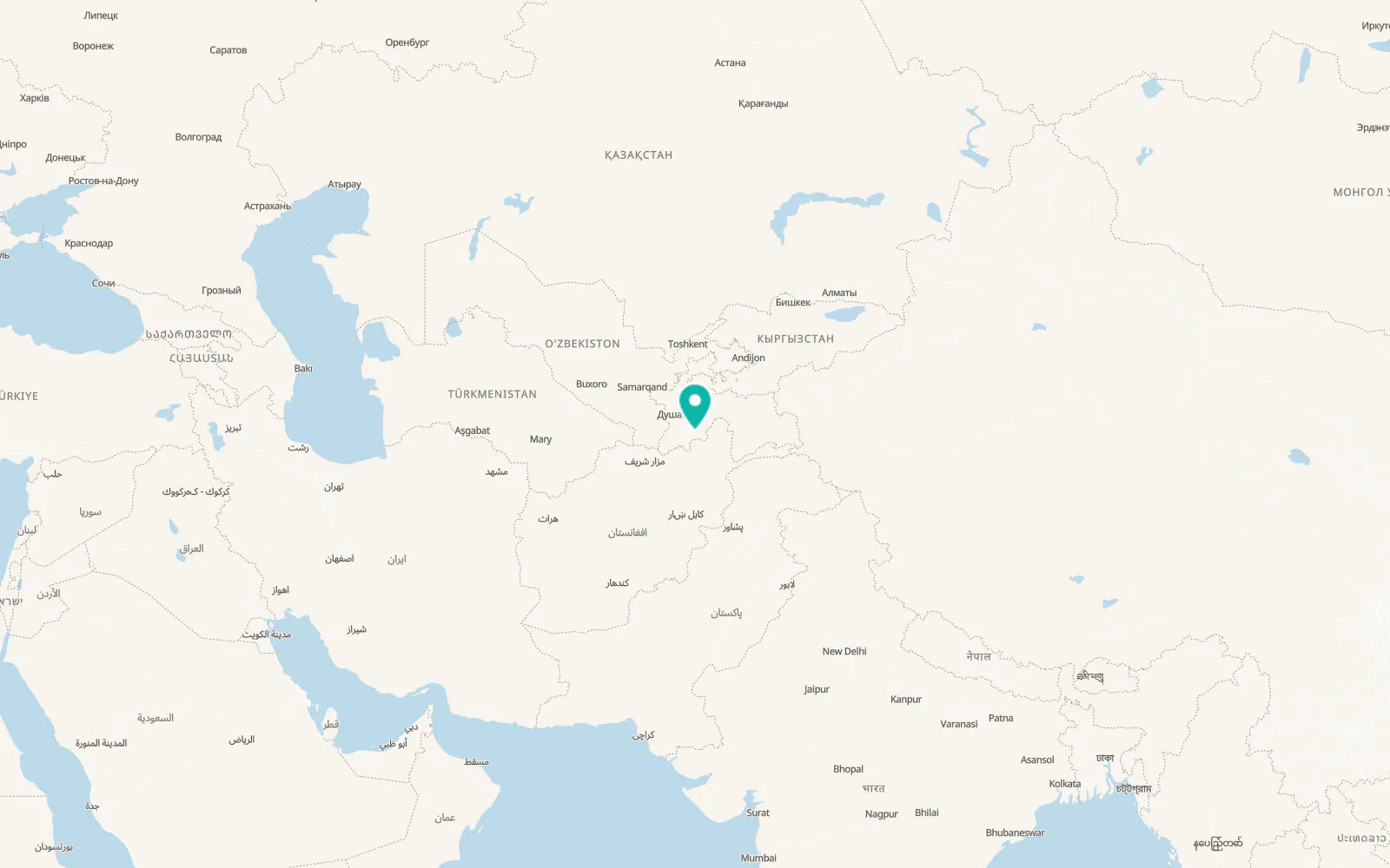 Map of Hulbuk