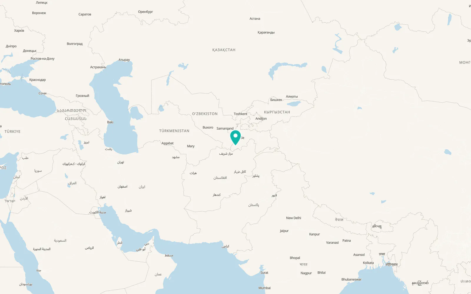 Map of Jilikŭl